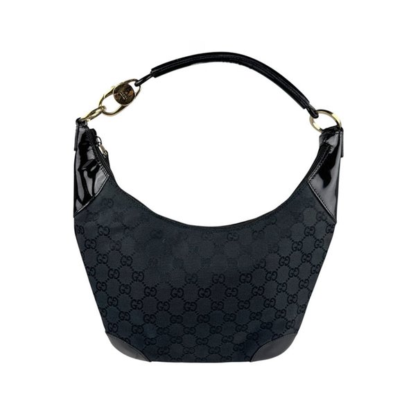 Gucci GG canvas Black Canvas shoulder - Picture 1 of 5